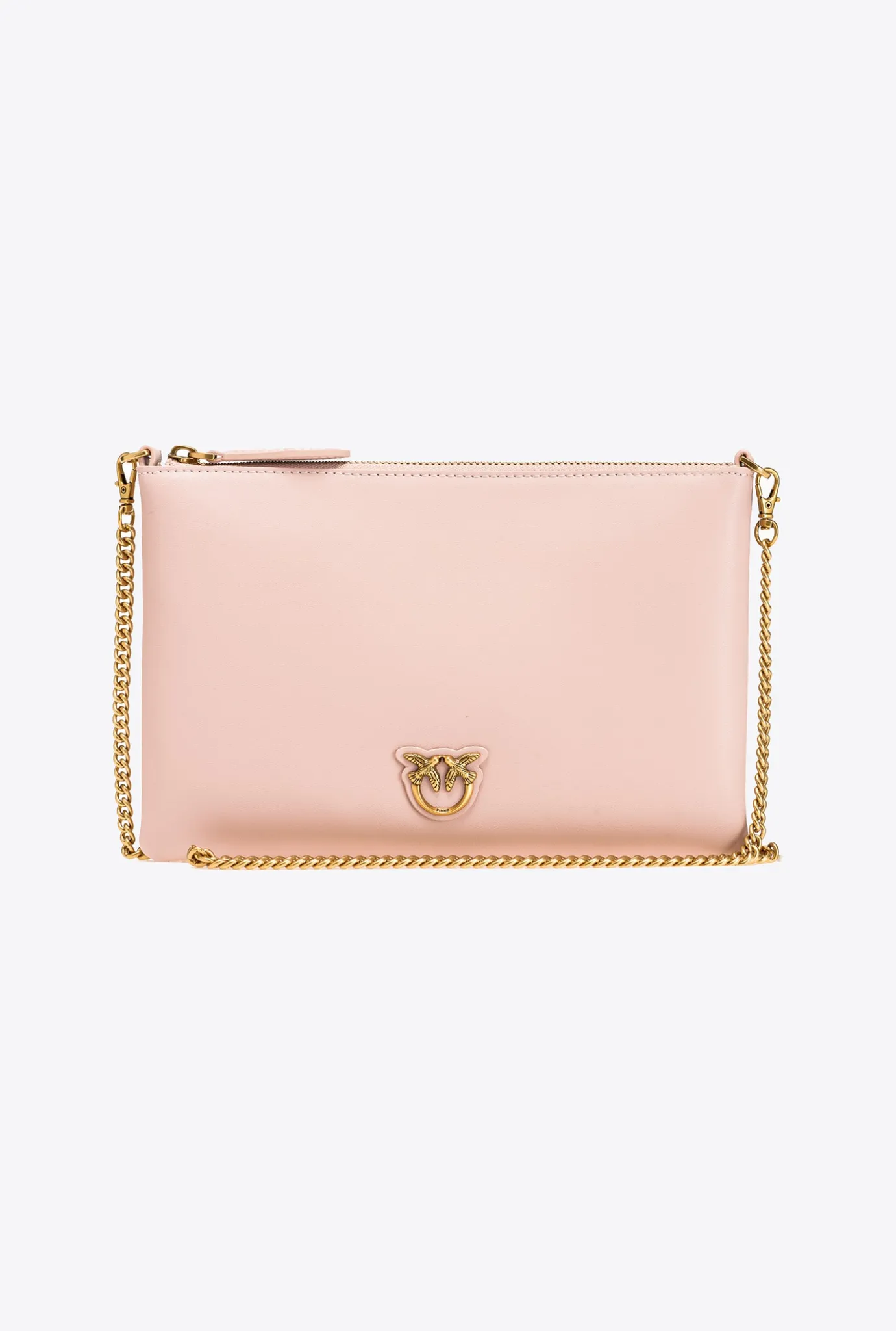 Sacs À Bandoulière|PINKO Flat Love Bag Simply Rose/Rose Poudre-Or Antique