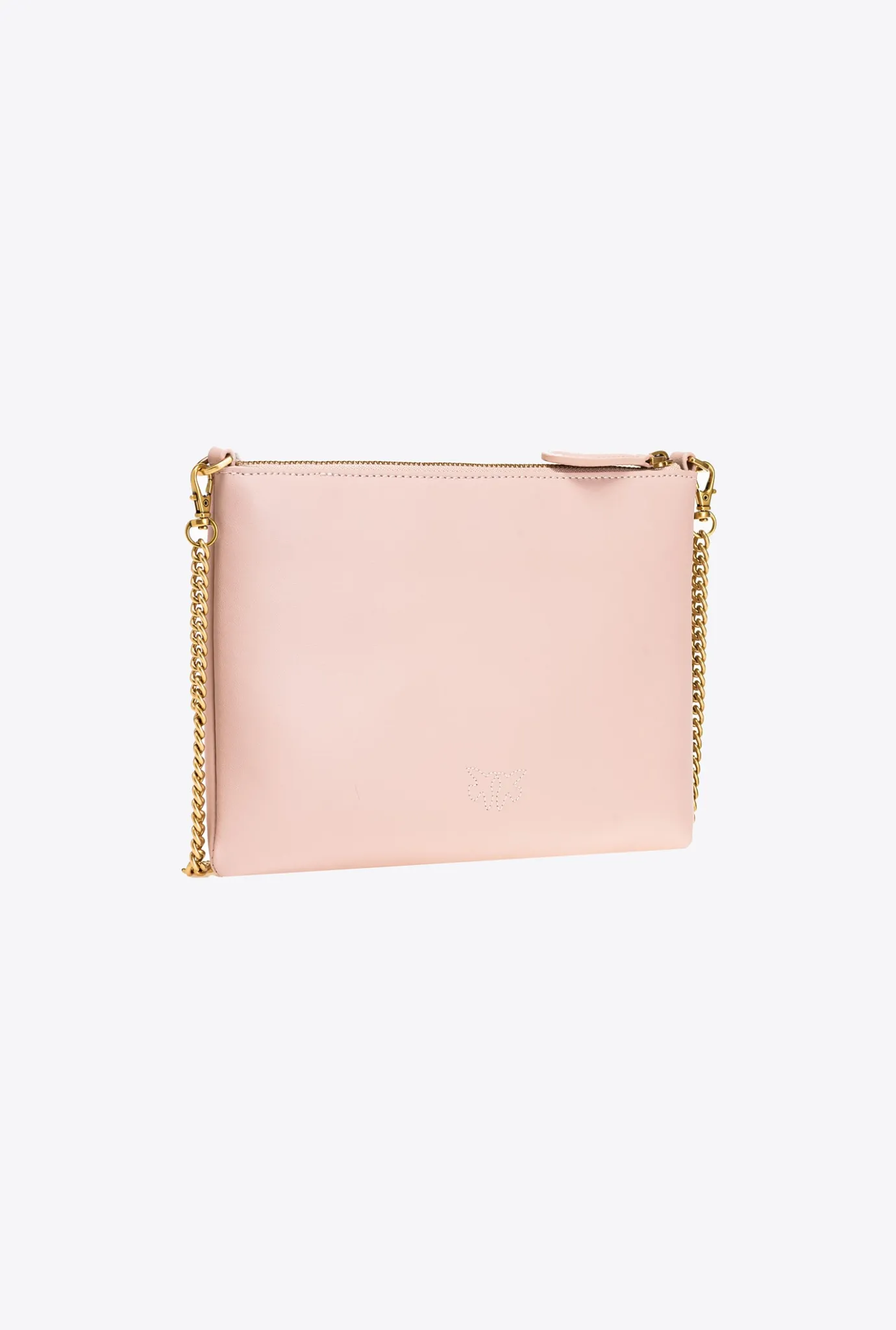 Sacs À Bandoulière|PINKO Flat Love Bag Simply Rose/Rose Poudre-Or Antique
