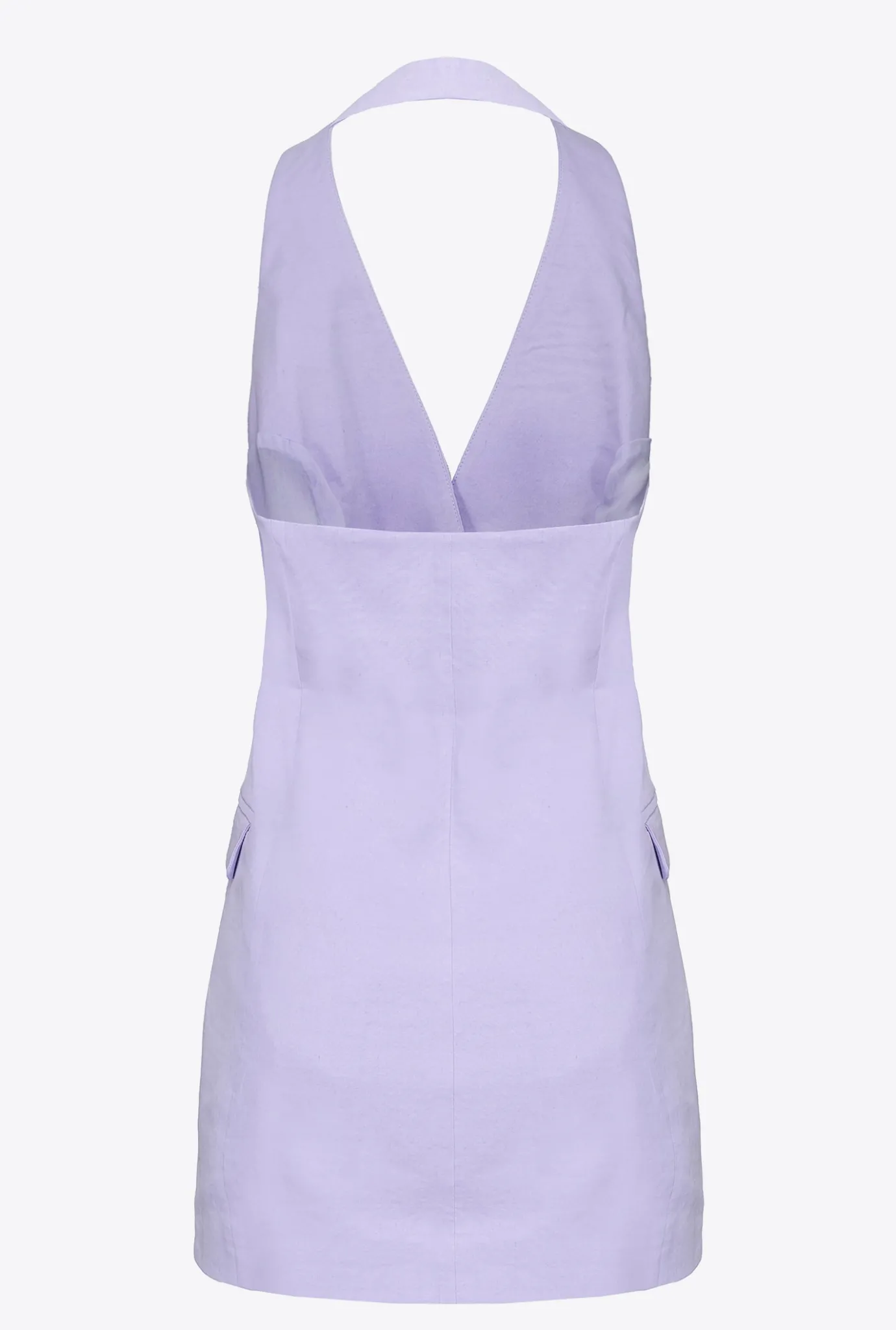 Tailleurs Et Ensembles|PINKO Gilet Long En Lin Orchidee Claire