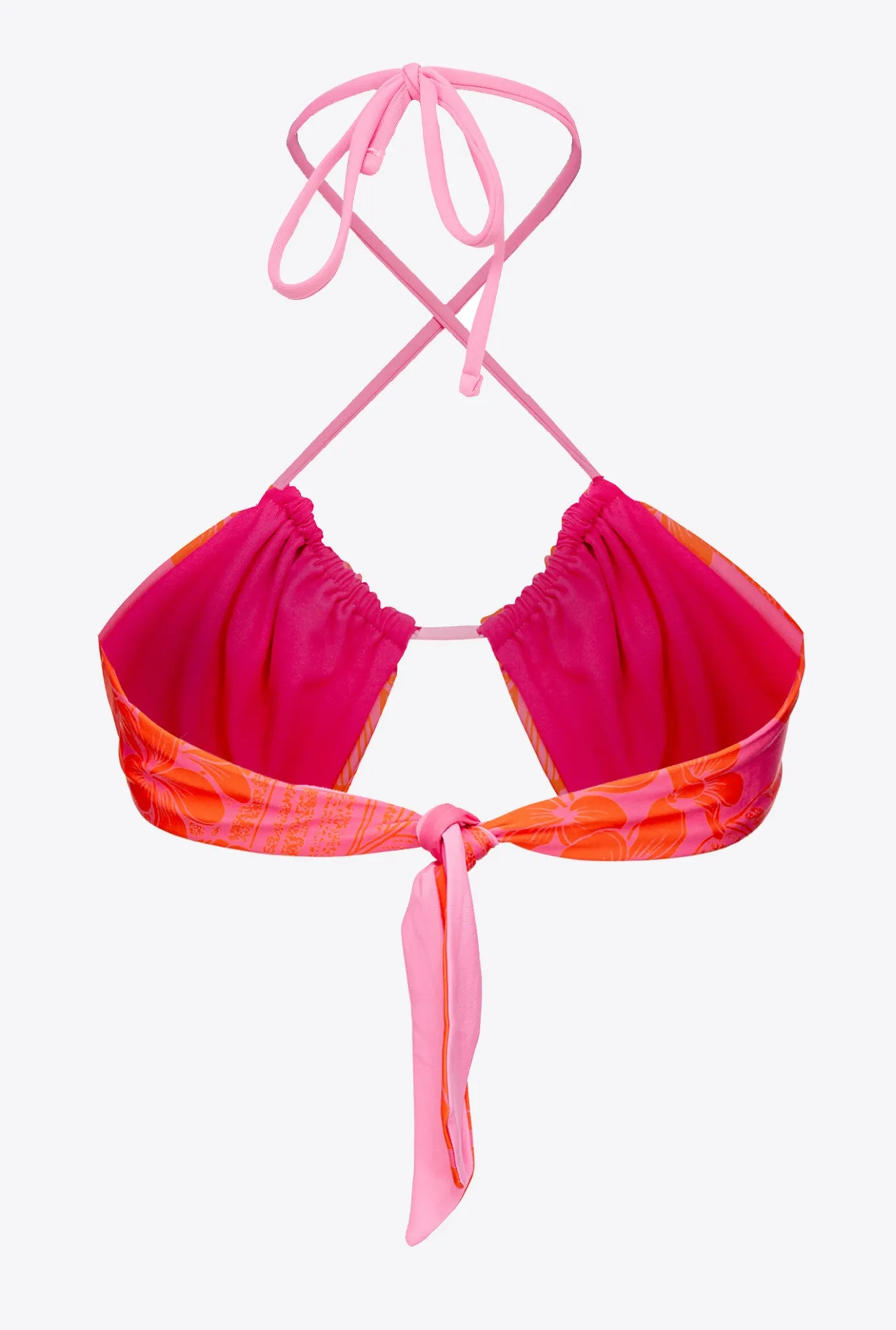 Maillots De Bain|PINKO Haut De Bikini A Fleurs Multicolore Rose/Orange