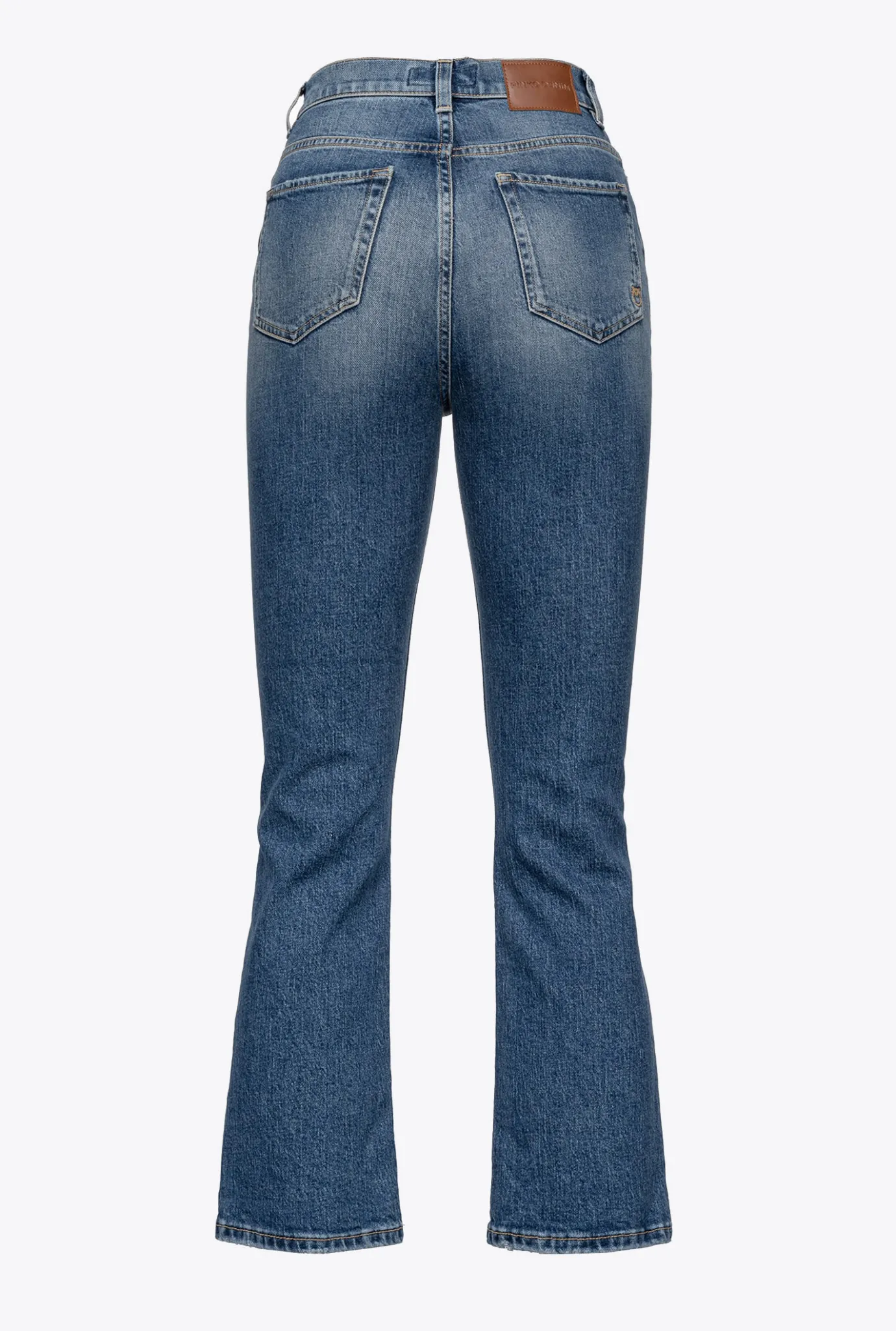 Jeans|PINKO Jean Bootcut A Boutons Depareilles Delavage Clair Moyen