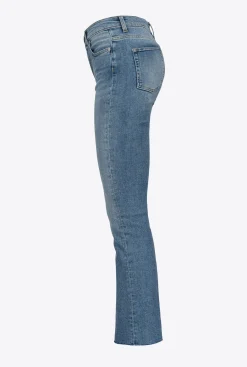 Jeans|PINKO Jean Bootcut A La Cheville Bleu-Bleu De Delft