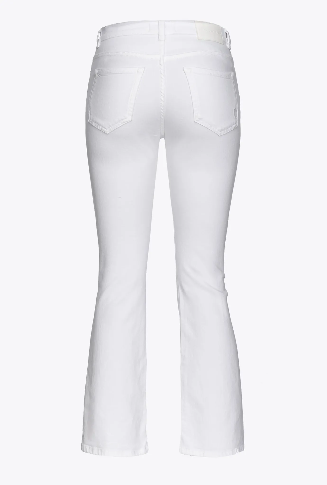 Jeans|PINKO Jean Bootcut En Bull Power Blanc Brill.