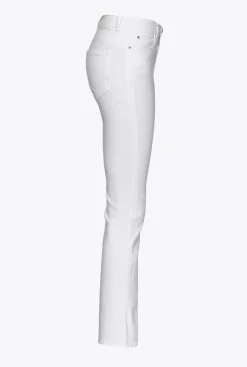 Jeans|PINKO Jean Bootcut En Bull Power Blanc Brill.