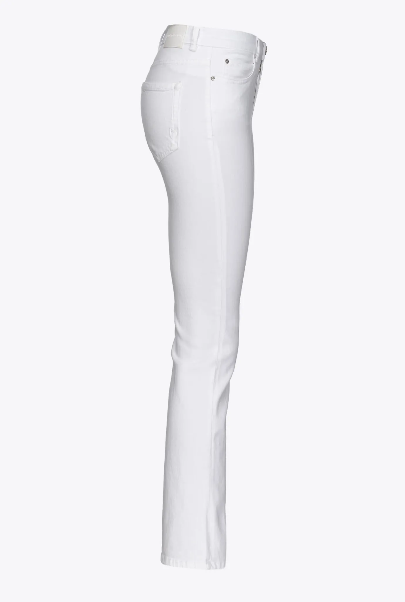 Jeans|PINKO Jean Bootcut En Bull Power Blanc Brill.