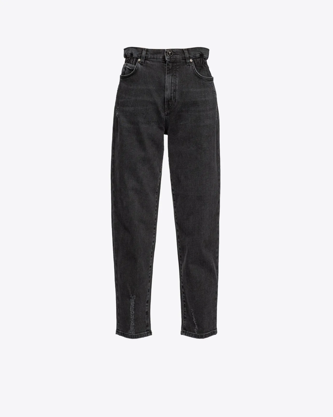 Jeans|PINKO Jean Mom Fit En Denim Black Noir Limousine