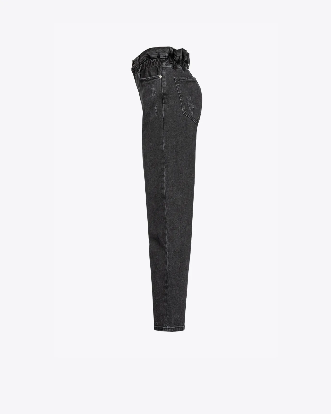 Jeans|PINKO Jean Mom Fit En Denim Black Noir Limousine
