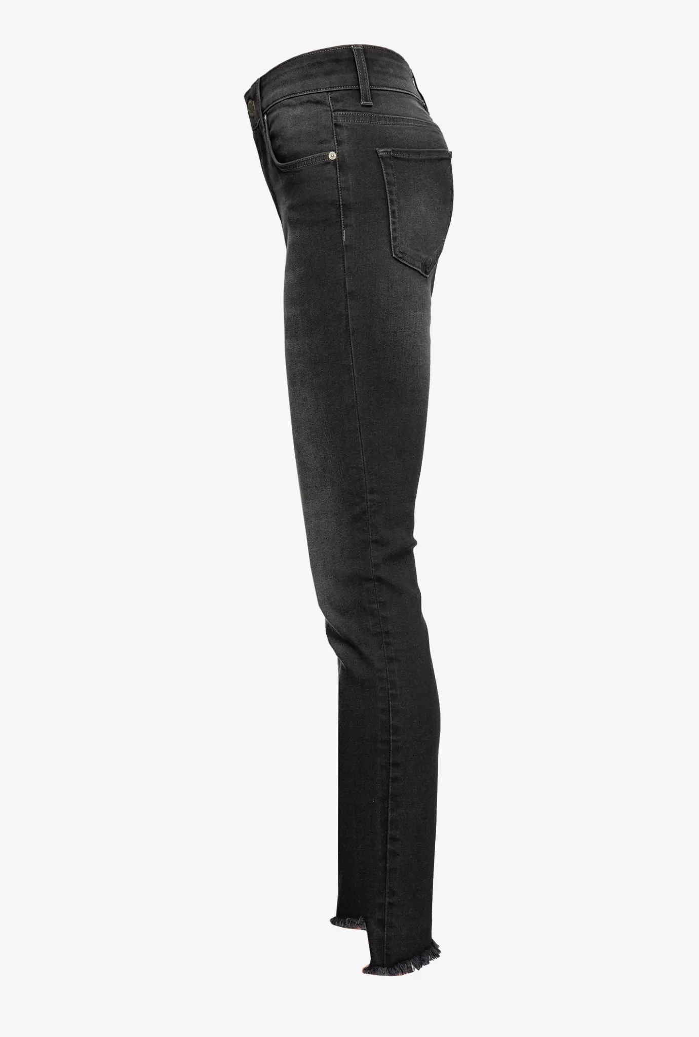 Jeans|PINKO Jean Skinny En Denim Stretch Noir Noir Limousine