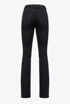 Jeans|PINKO Jeggings Flare Noir Noir Limousine