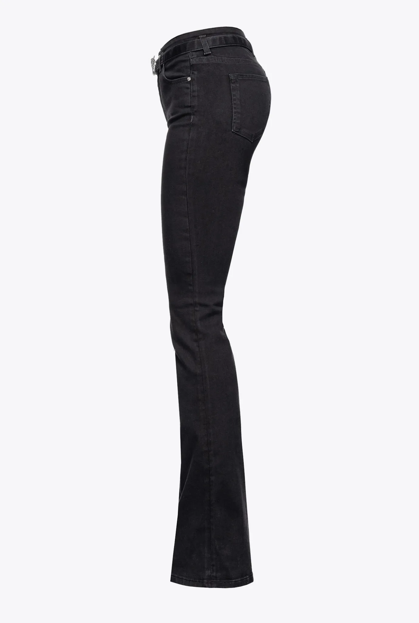 Jeans|PINKO Jeggings Flare Noir Noir Limousine