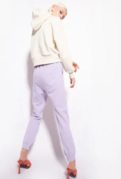 Tailleurs Et Ensembles|PINKO Jogging A Logo Imprime Lilas - Sorbet Clair