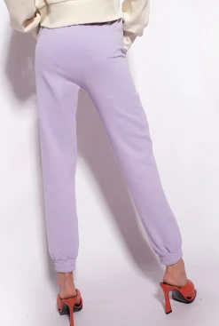 Tailleurs Et Ensembles|PINKO Jogging A Logo Imprime Lilas - Sorbet Clair