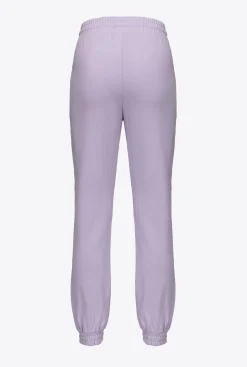 Tailleurs Et Ensembles|PINKO Jogging A Logo Imprime Lilas - Sorbet Clair
