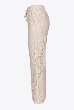 Tailleurs Et Ensembles|PINKO Jogging Lame Beige/Argent