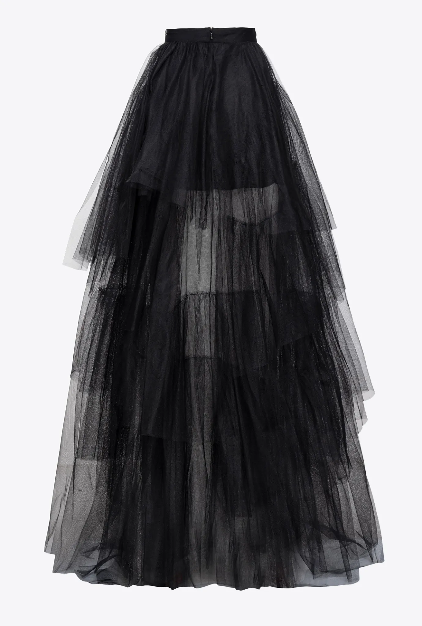 Jupes|PINKO Jupe En Tulle Noir Limousine