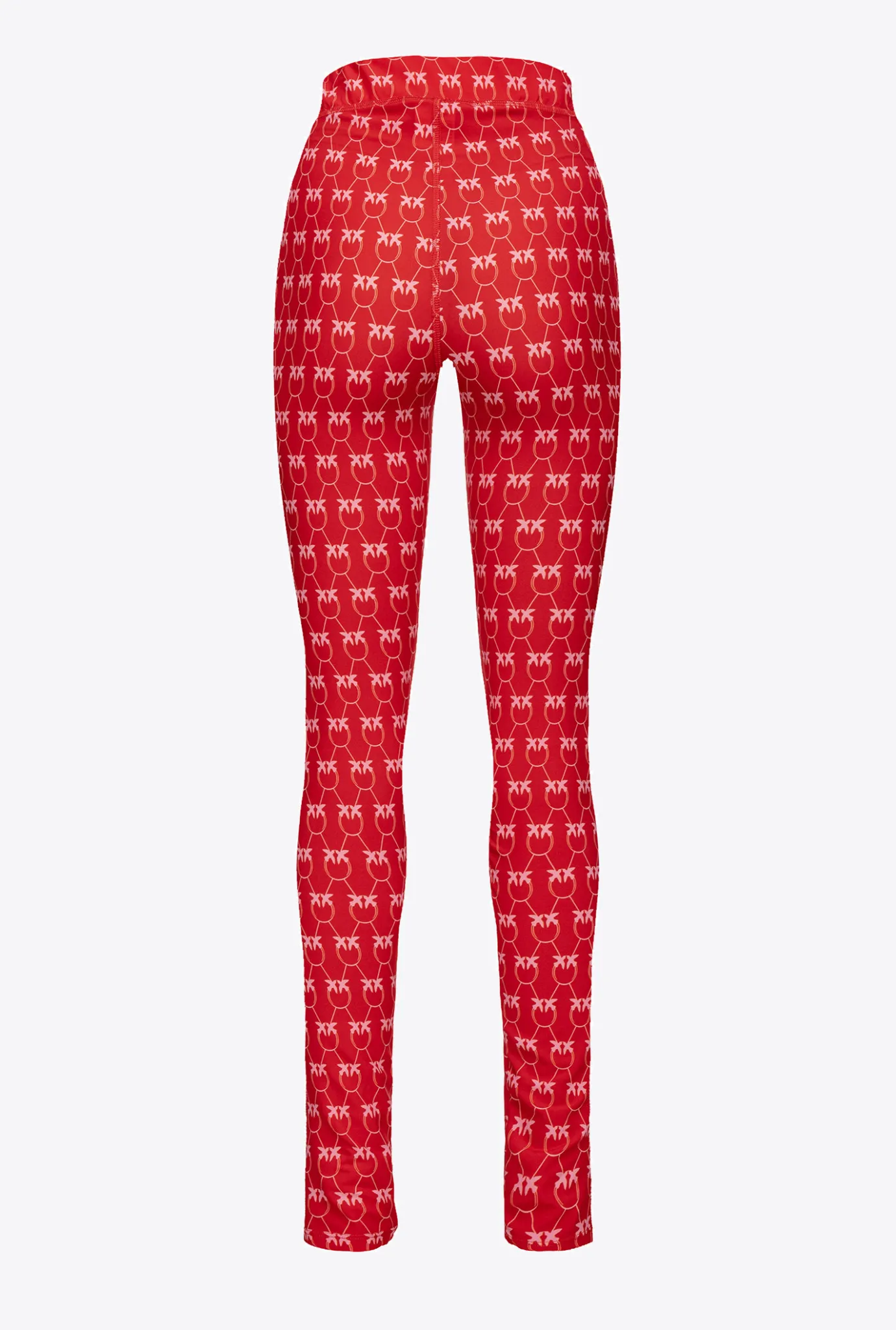 Pantalons|PINKO Leggings Monogram Rouge/Rose