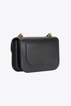 Sacs À Bandoulière|PINKO Love Bag Bell Simply Noir-Vieil Or