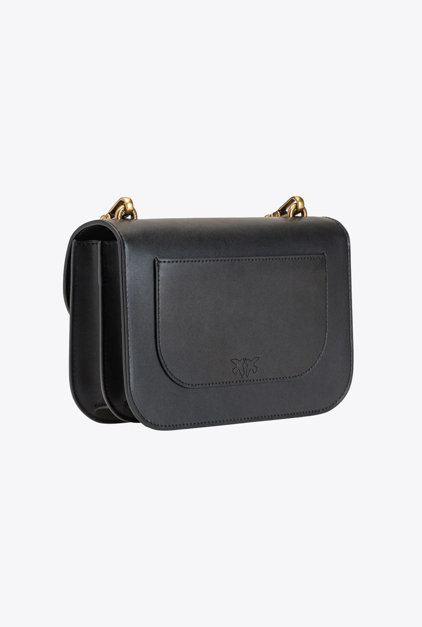 Sacs À Bandoulière|PINKO Love Bag Bell Simply Noir-Vieil Or