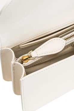 Sacs À Bandoulière|PINKO Love Bag Bell Simply Blanc+Blanc-Or Antique