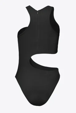 Maillots De Bain|PINKO Maillot De Bain Une Piece A Decoupes Noir Limousine