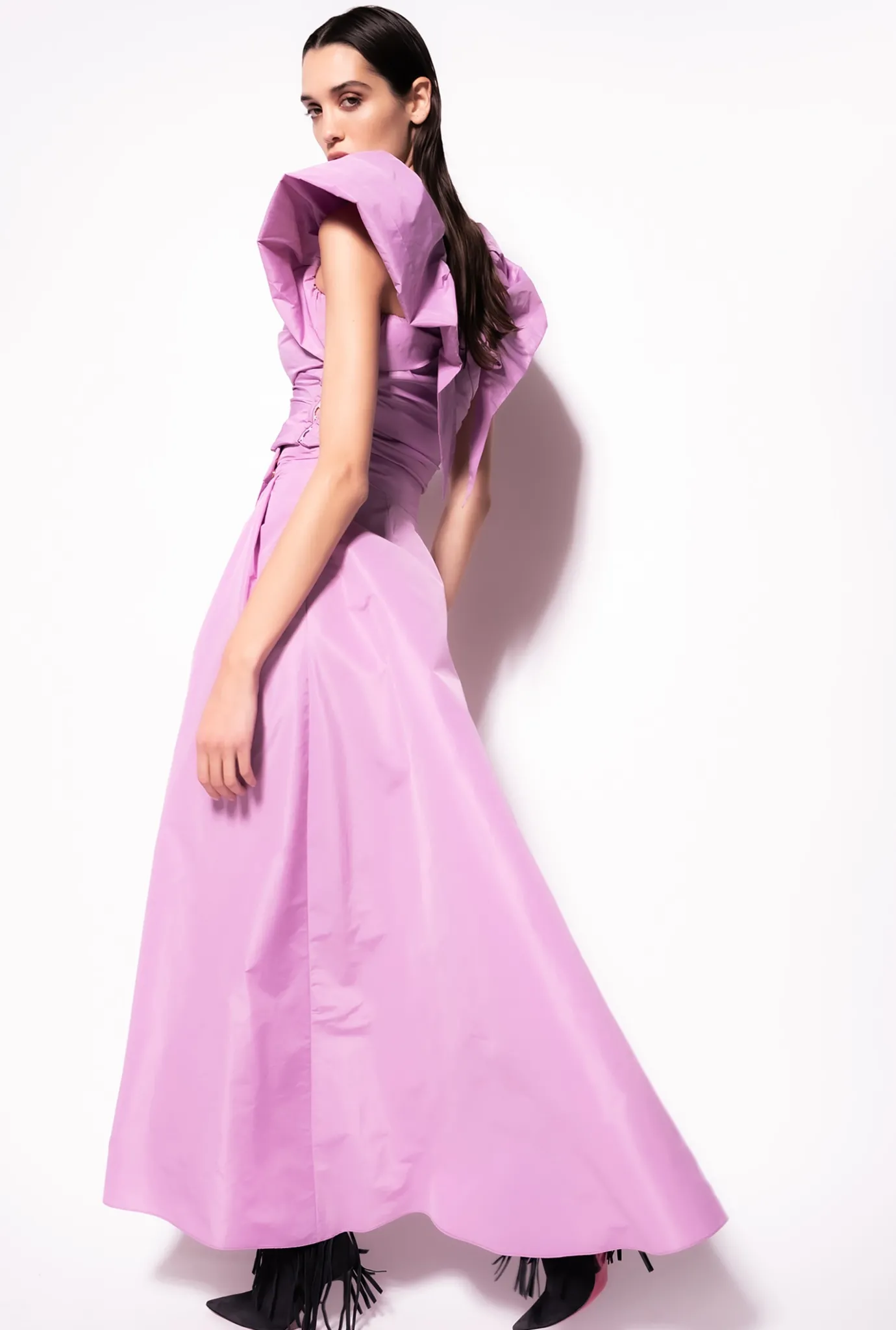 Jupes|PINKO Maxi Jupe Elegante Orchidee