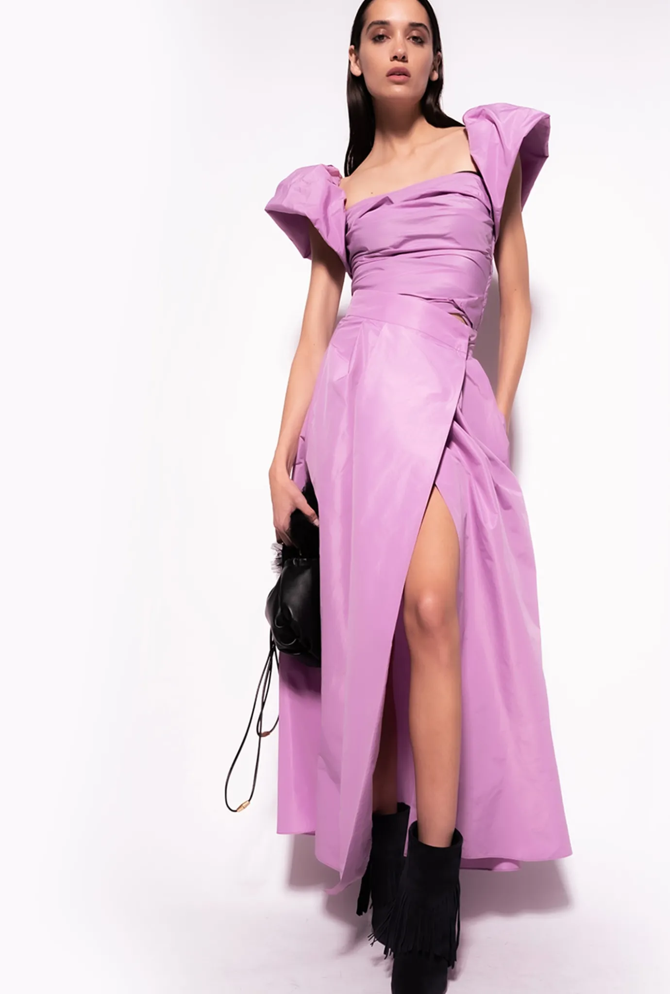 Jupes|PINKO Maxi Jupe Elegante Orchidee
