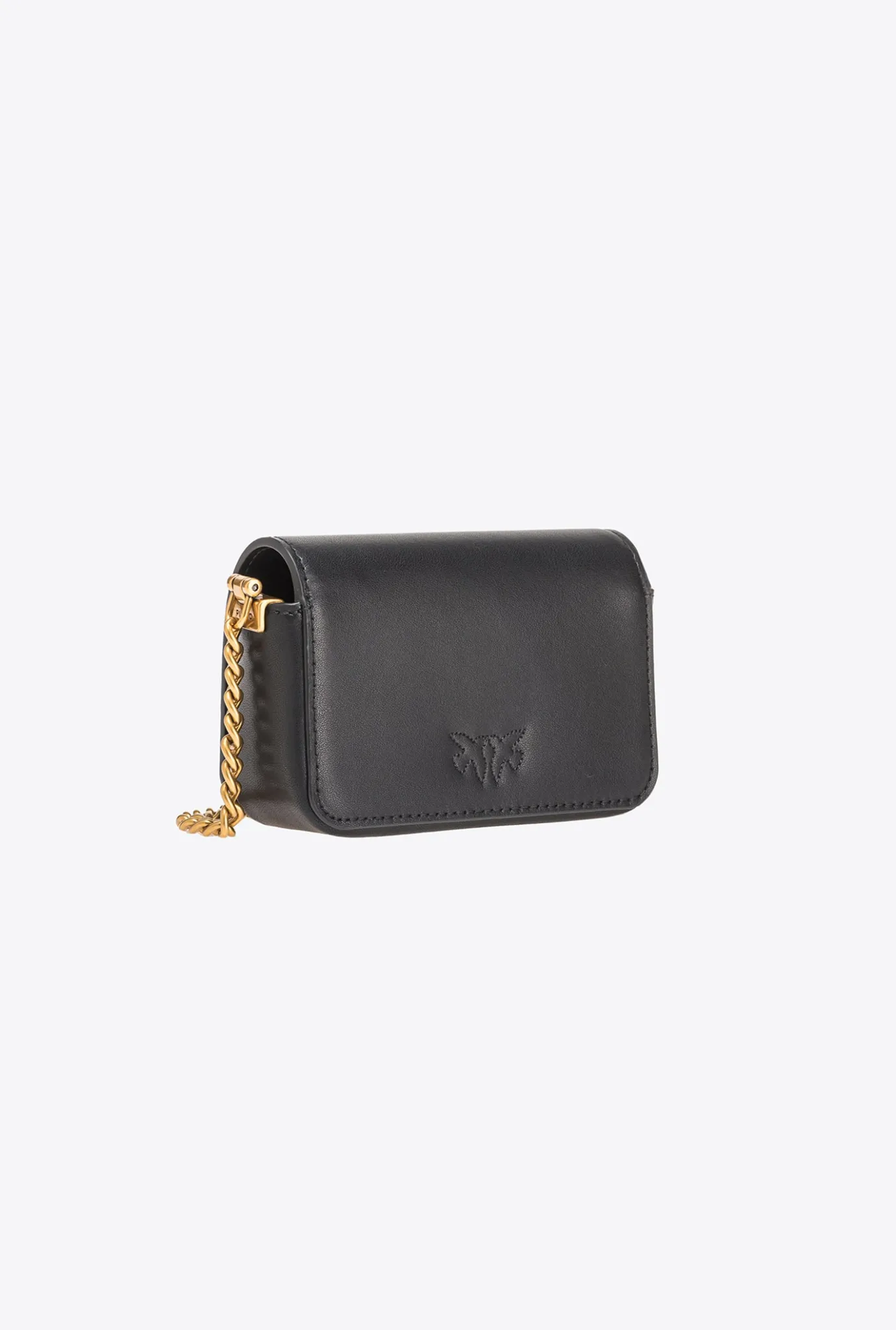 Micro Love Bag|PINKO Micro Love Bag Click Simply Noir-Vieil Or