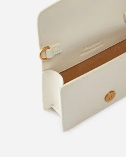 Sacs À Bandoulière|PINKO Micro Love Bag One Simply Blanc+Blanc-Or Antique
