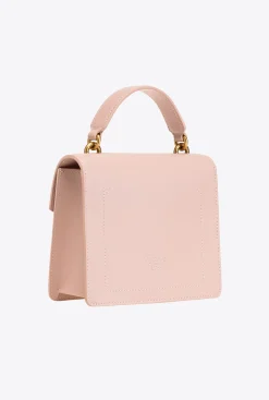 Sacs À Main|PINKO Mini Love Bag A Anse Superieure Simply Rose/Rose Poudre-Or Antique