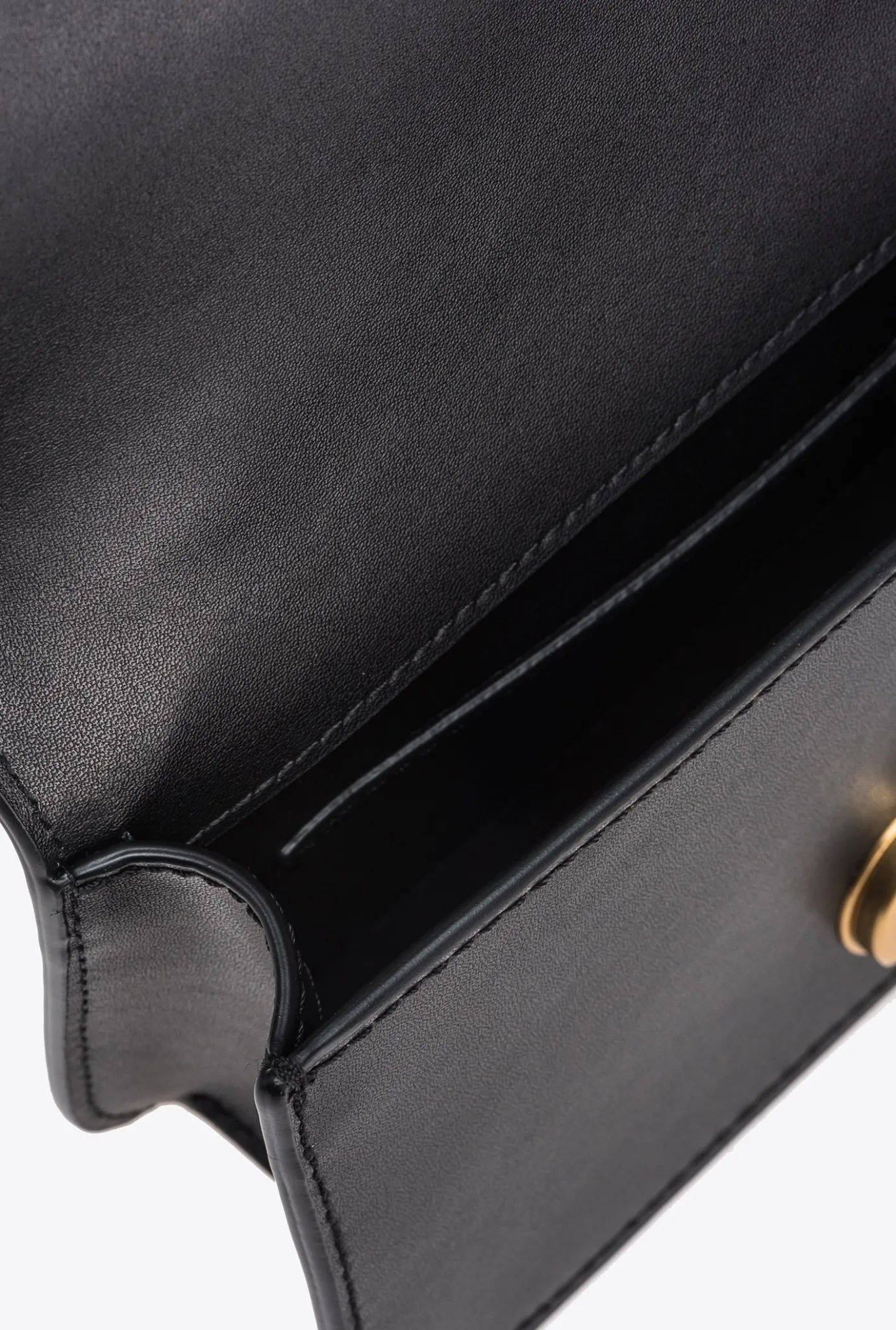 Sacs À Bandoulière|PINKO Mini Love Bag Bell Simply Noir-Vieil Or