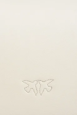 Sacs À Bandoulière|PINKO Mini Love Bag Click Baguette Simply Blanc+Blanc-Or Antique