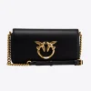 Sacs À Bandoulière|PINKO Mini Love Bag Click Baguette Simply Noir-Vieil Or