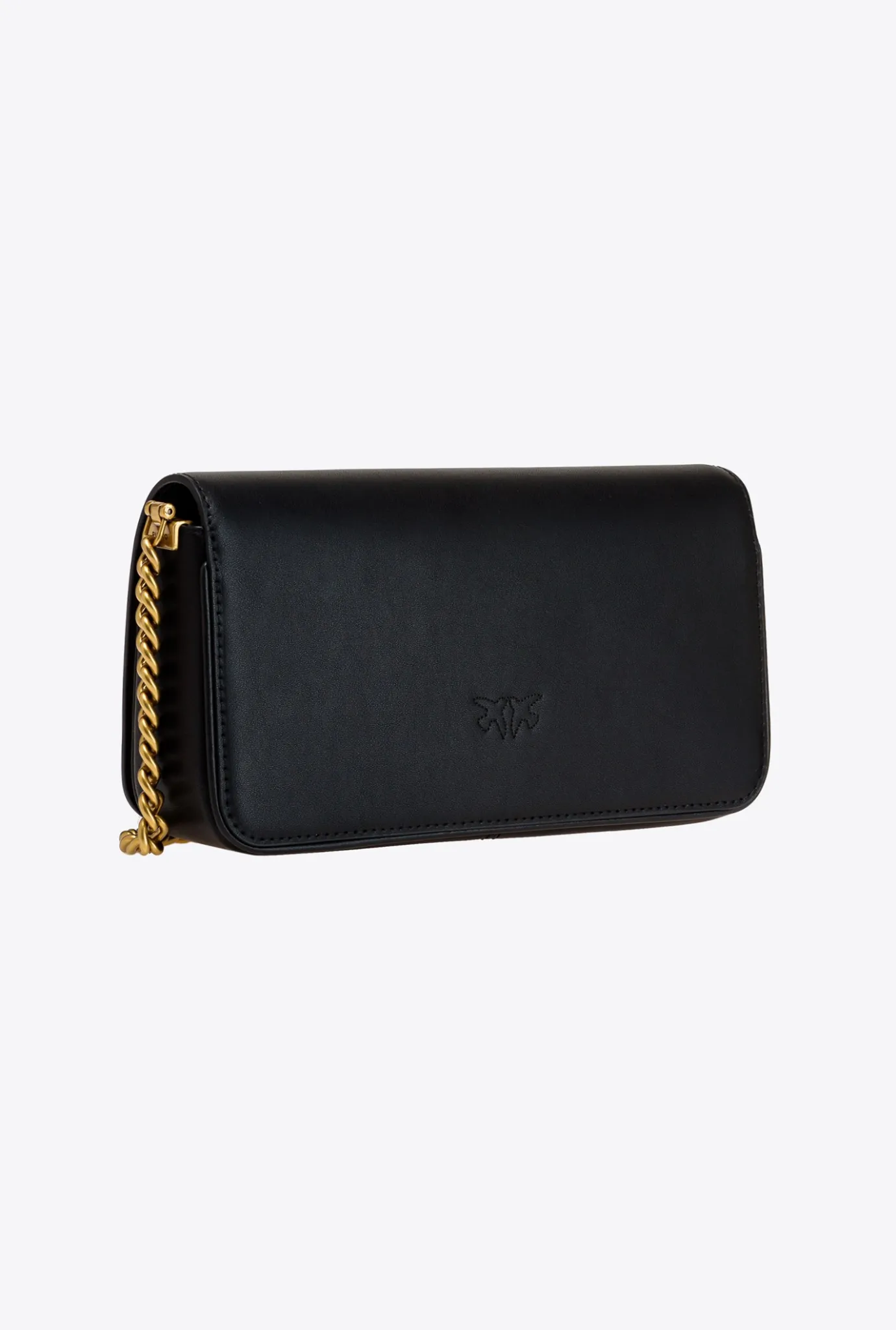 Sacs À Bandoulière|PINKO Mini Love Bag Click Baguette Simply Noir-Vieil Or