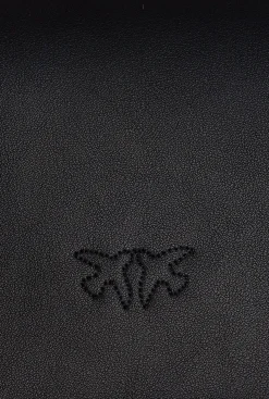 Sacs À Bandoulière|PINKO Mini Love Bag Click Baguette Simply Noir-Vieil Or