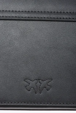 Sacs À Main|PINKO Mini Love Bag Click Exagon Simply Noir-Vieil Or
