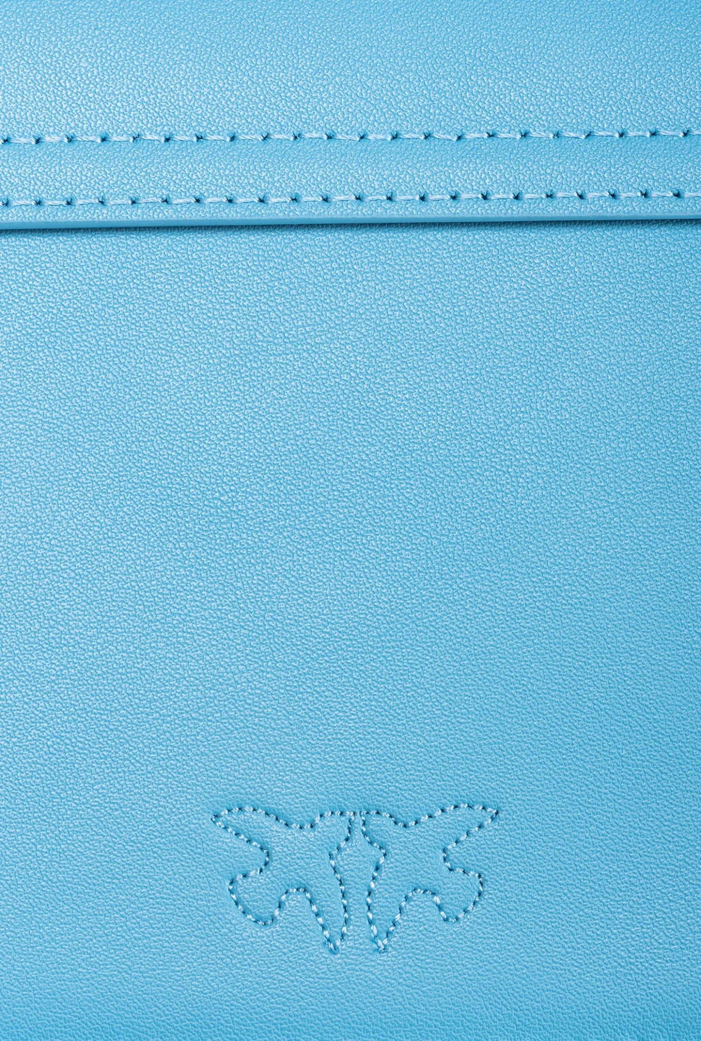 Sacs À Main|PINKO Mini Love Bag Click Exagon Simply Bleu Ciel-Or Antique