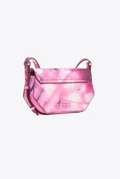 Sacs À Main|PINKO Mini Love Bag Click Exagon Tie-Dye Rose Pinko-Or Antique