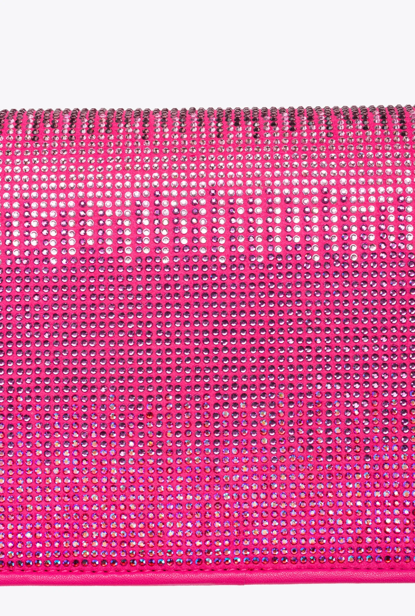Sacs De Soirée|PINKO Mini Love Bag Click Full Strass Rose Pinko-Or Antique