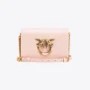 Sacs À Bandoulière|PINKO Mini Love Bag Click Simply Rose/Rose Poudre-Or Antique