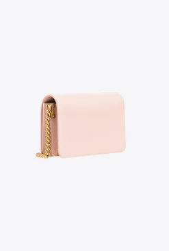Sacs À Bandoulière|PINKO Mini Love Bag Click Simply Rose/Rose Poudre-Or Antique