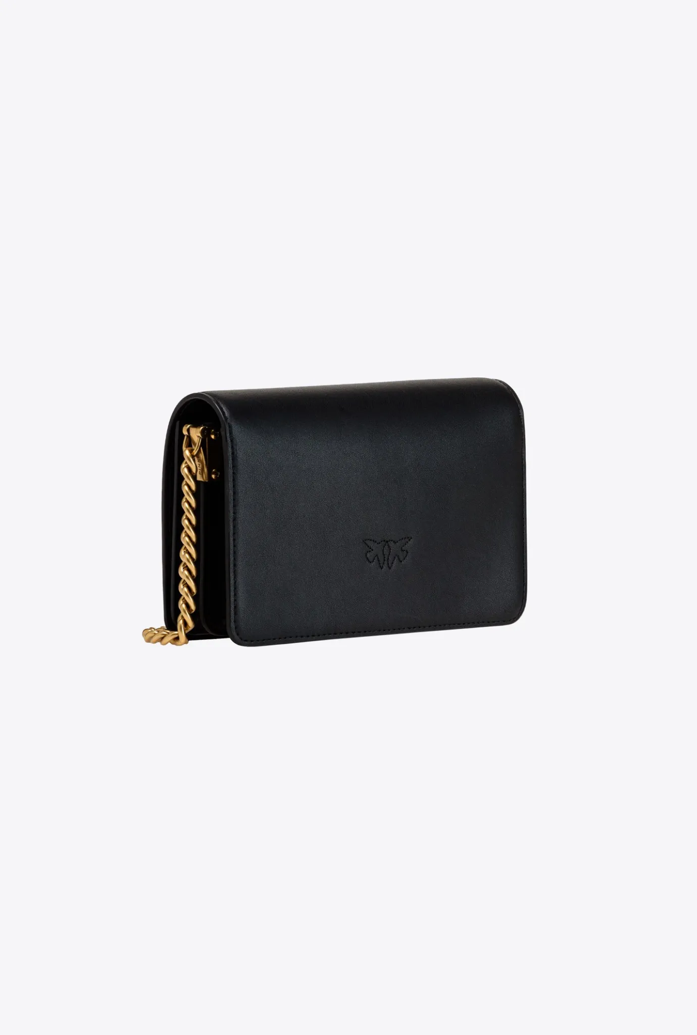 Sacs À Bandoulière|PINKO Mini Love Bag Click Simply Noir-Vieil Or