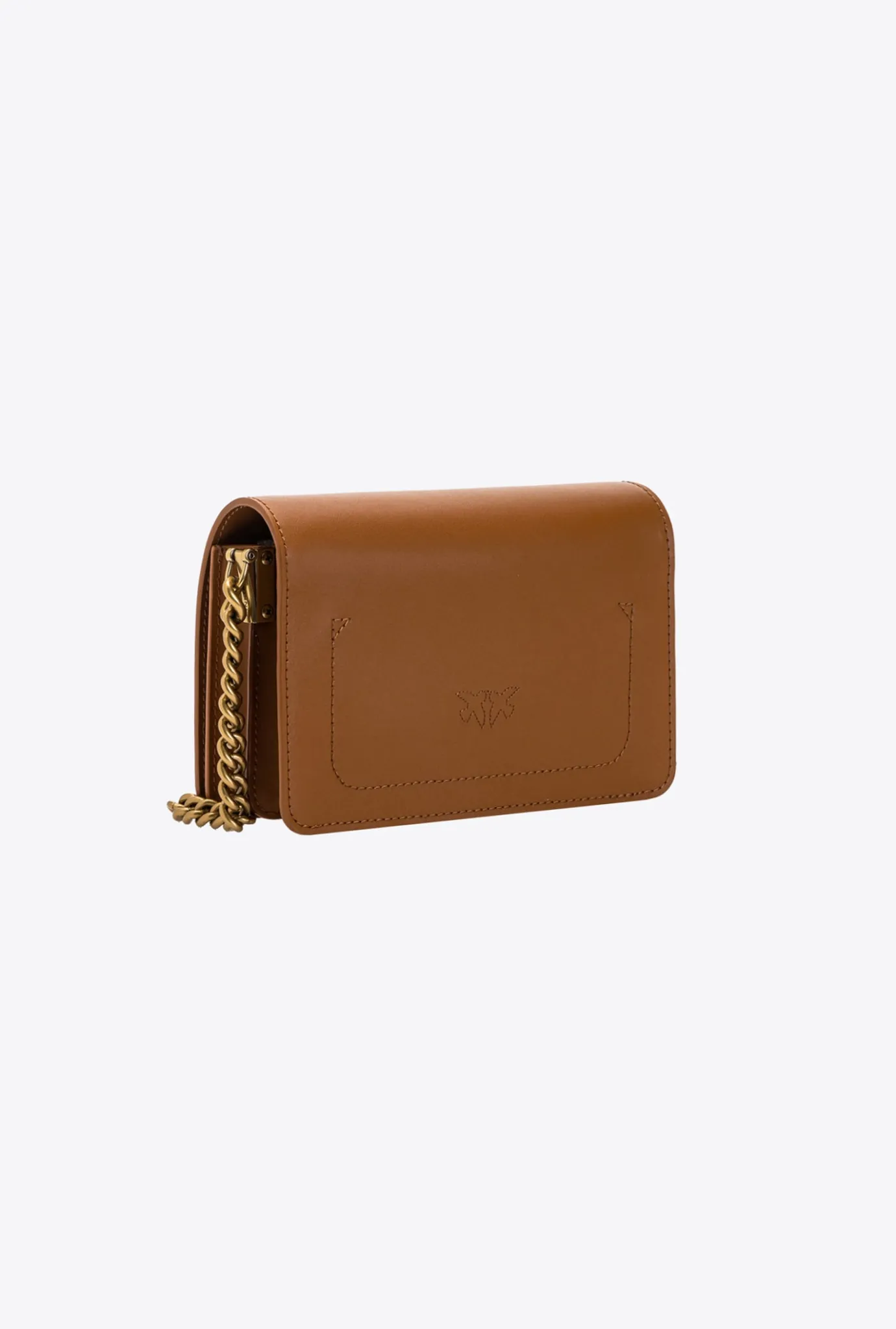 Sacs À Bandoulière|PINKO Mini Love Bag Click Simply Cognac-Or Antique