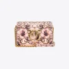 Sacs De Soirée|PINKO Mini Love Bag Click Tattoo Beurre/Noir-Or Antique
