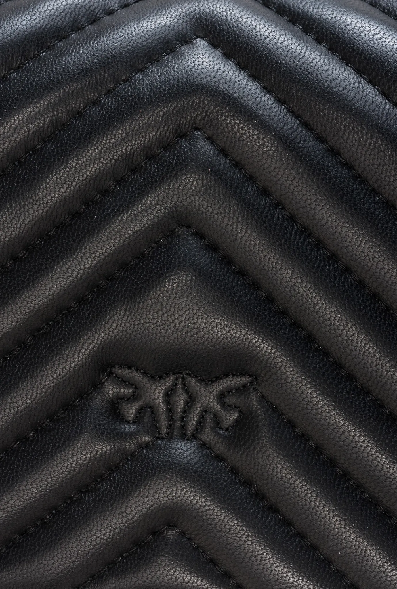 Sacs À Bandoulière|PINKO Mini Love Bag Click V Quilt Noir-Vieil Or