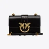 Sacs À Bandoulière|PINKO Mini Love Bag Icon Simply Noir-Vieil Or