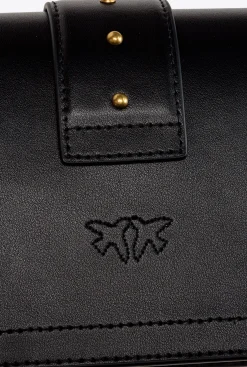 Sacs À Bandoulière|PINKO Mini Love Bag Icon Simply Noir-Vieil Or