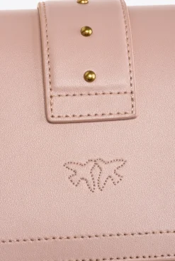 Sacs À Bandoulière|PINKO Mini Love Bag Icon Simply Rose/Rose Poudre-Or Antique