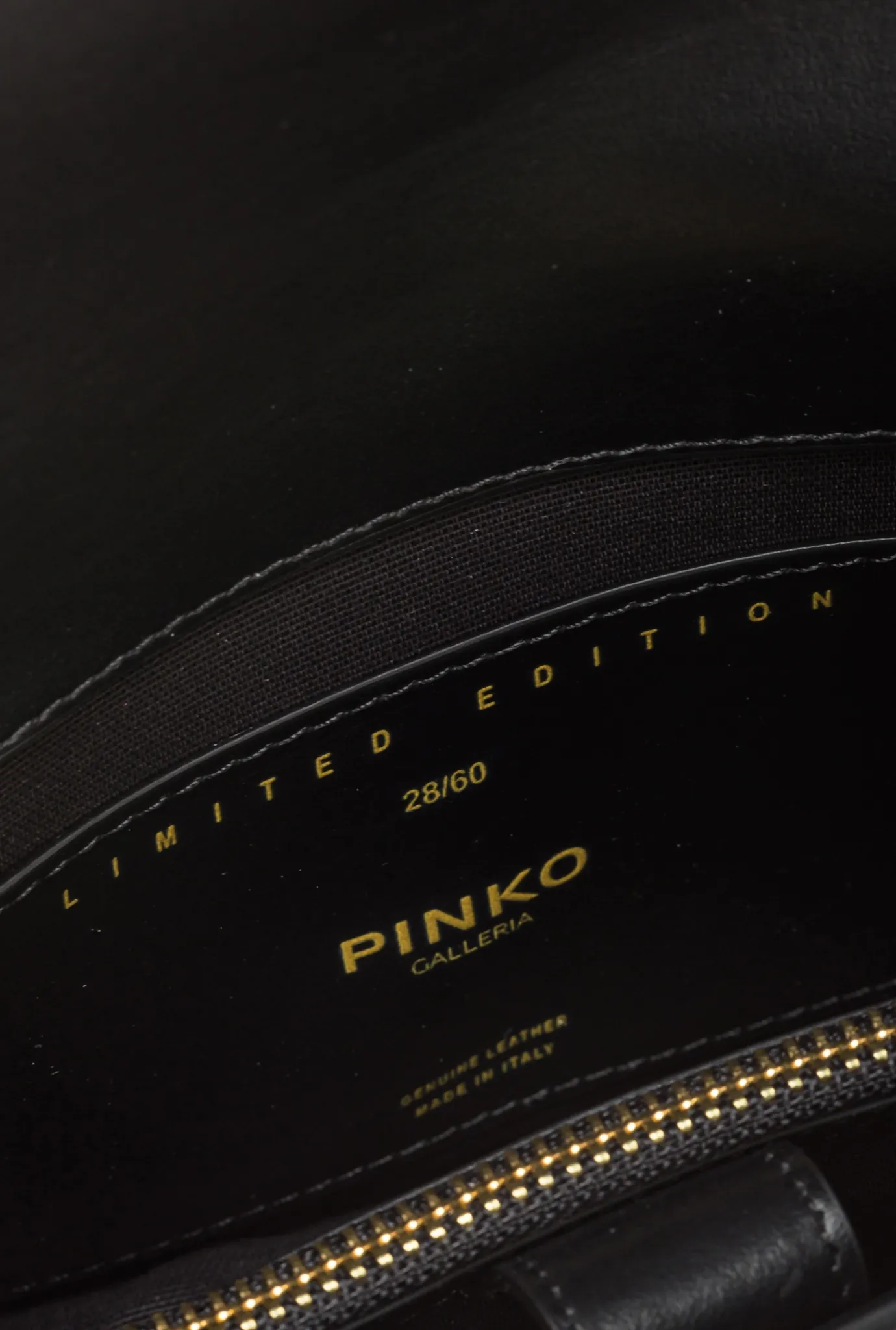 Sacs De Soirée|PINKO Mini Love Bag One En Reptile Lame Galleria Rose Poudre-Or Brillant
