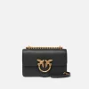 Sacs Portés Épaule|PINKO Mini Love Bag One Simply Noir-Vieil Or