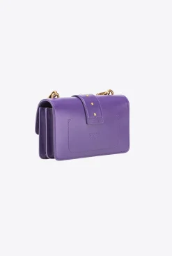 Sacs À Bandoulière|PINKO Mini Love Bag One Simply Violet Frangipanier-Or Antique